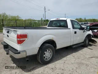 2010 Ford F-150 XL with VIN 1FTMF1CW2AKE74396, listed as a Copart auction lot 55518535 with 200,140 mi miles and Salvage title. Bid and sale history available at DreamBid. Image 3.