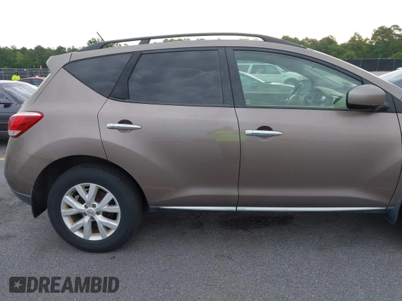 2011 Nissan Murano S with VIN JN8AZ1MW0BW164691, listed as a IAAI auction lot 42187432 with 188,551 mi miles and . Bid and sale history available at DreamBid. Image 6.