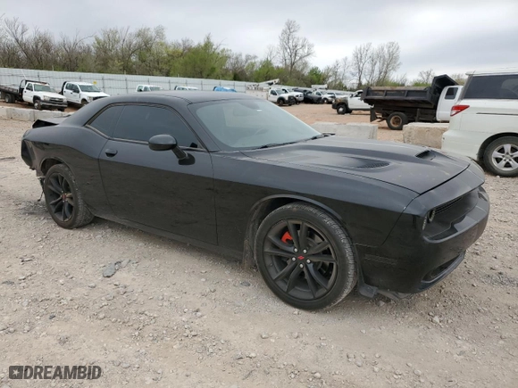 2017 Dodge Challenger SXT Plus with VIN 2C3CDZAG7HH650540, listed as a Copart auction lot 50882965 with 125,670 mi miles and Salvage Title. Bid and sale history available at carsss.com. Image 4.