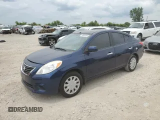 2013 Nissan Versa S with VIN 3N1CN7AP7DL862114, listed as a Copart auction lot 60664085 with Not provided miles and Salvage title. Bid and sale history available at DreamBid. Image 1.