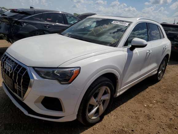 2020 Audi Q3 Premium with VIN WA1AECF32L1032479, listed as a Copart auction lot 63479405 with 94,368 mi miles and Clean title. Bid and sale history available at DreamBid. Image 1.