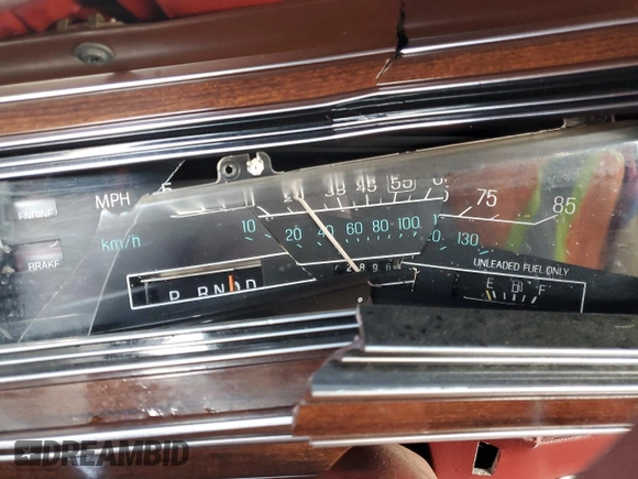 1987 Ford Ltd Crown Victoria with VIN 2FABP73F8HX128759, listed as a Copart auction lot 49956845 with 0 mi miles and Salvage Title. Bid and sale history available at carsss.com. Image 9.