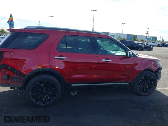 2018 Ford Explorer Platinum with VIN 1FM5K8HT9JGC28564, listed as a IAAI auction lot 41410150 with 56,189 mi miles and . Bid and sale history available at DreamBid. Image 14.