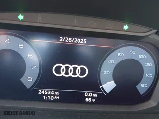 2020 Audi Q3 S line Premium with VIN WA1DECF37L1012192, listed as a IAAI auction lot 41528681 with 24,534 mi miles. Bid and sale history available at carsss.com. Image 7.