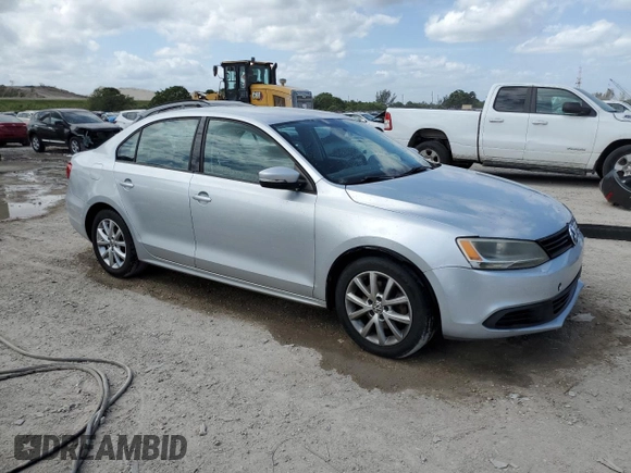 2011 Volkswagen Jetta Sedan SE with VIN 3VWDX7AJ1BM336508, listed as a Copart auction lot 51166435 with 114,963 mi miles and Clean Title. Bid and sale history available at carsss.com. Image 4.