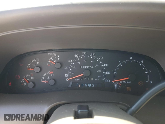 2001 Ford Excursion Limited с VIN 1FMNU42S81EC98586, выставлен на аукционе Copart как лот 63701165 с пробегом 302 278 миль миль и Чистый • Clean title. История ставок и продаж доступна на DreamBid. Изображение 9.