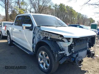 2022 Ford F-150 XL with VIN 1FTFW1EDXNFA57238, listed as a IAAI auction lot 41796004 with 44,947 mi miles. Bid and sale history available at carsss.com. Image 6.