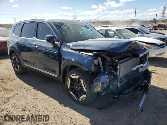 2024 Kia Telluride EX with VIN 5XYP34GC3RG561846, listed as a Copart auction lot 42808235 with 1,334 mi miles and Salvage Title. Bid and sale history available at DreamBid. Image 4.