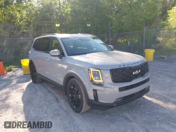2022 Kia Telluride SX z VIN 5XYP5DHC0NG212114, wystawiony jako IAAI lot #42115082 z przebiegiem 67 071 mil mil oraz . Historia ofert i sprzedaży dostępna na DreamBid. Obrazek 1.