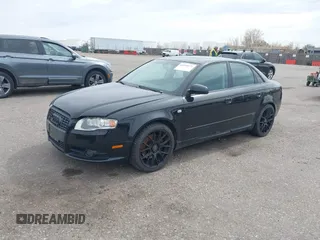 2007 Audi A4 with VIN WAUEH78E47A045743, listed as a IAAI auction lot 41852675 with 118,635 mi miles and . Bid and sale history available at DreamBid. Image 2.