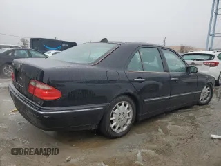 2001 Mercedes-Benz E-Class with VIN WDBJF65J31B203461, listed as a Copart auction lot 44416005 with 179,335 mi miles and Salvage Title. Bid and sale history available at carsss.com. Image 3.