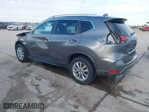 2017 Nissan Rogue S with VIN KNMAT2MVXHP578879, listed as a IAAI auction lot 41329210 with 156,178 mi miles. Bid and sale history available at carsss.com. Image 3.