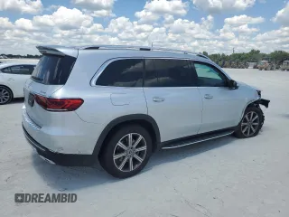 2021 Mercedes-Benz GLS 450 with VIN 4JGFF5KE5MA465206, listed as a Copart auction lot 55974954 with 60,964 mi miles and Salvage Title. Bid and sale history available at DreamBid. Image 3.