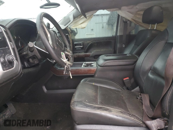 2017 GMC Sierra 1500 SLT with VIN 3GTP1NEC6HG213554, listed as a Copart auction lot 52436745 with 104,023 mi miles and Salvage title. Bid and sale history available at DreamBid. Image 7.
