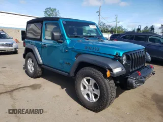 2020 Jeep Wrangler Willys z VIN 1C4GJXAG7LW260669, wystawiony jako Copart lot #57472685 z przebiegiem 21 075 mil mil oraz Szkoda całkowita • Salvage title. Historia ofert i sprzedaży dostępna na DreamBid. Obrazek 4.