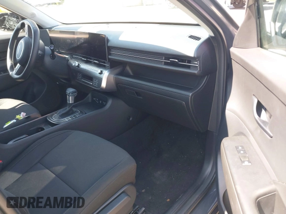 2025 Hyundai Kona SEL with VIN KM8HBCAB6SU232611, listed as a IAAI auction lot 42016054 with 6,383 mi miles. Bid and sale history available at carsss.com. Image 5.