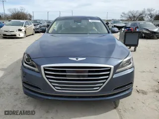 2015 Hyundai Genesis 3.8L with VIN KMHGN4JE4FU089344, listed as a Copart auction lot 49000875 with 80,521 mi miles and Salvage Title. Bid and sale history available at carsss.com. Image 5.