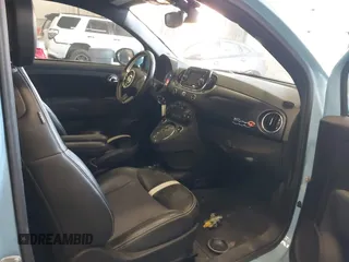 2017 FIAT 500e with VIN 3C3CFFGE7HT546071, listed as a IAAI auction lot 40858363 with 37,454 mi miles. Bid and sale history available at carsss.com. Image 5.