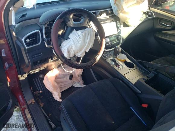 2017 Nissan Murano SL with VIN 5N1AZ2MG1HN204331, listed as a Copart auction lot 87218914 with 0 mi miles and Salvage Title. Bid and sale history available at carsss.com. Image 8.