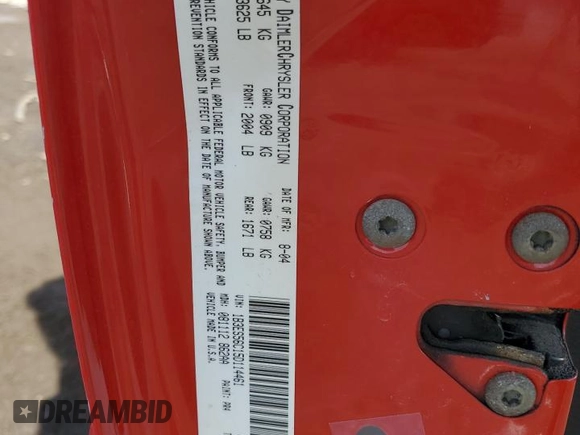2005 Dodge Neon SXT with VIN 1B3ES56C15D114461, listed as a Copart auction lot 49349645 with 102,766 mi miles and Salvage Title. Bid and sale history available at carsss.com. Image 12.