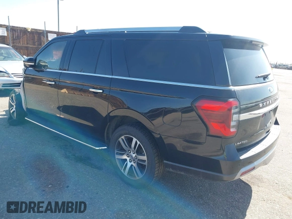 2023 Ford Expedition Max Limited with VIN 1FMJK2A87PEA07356, listed as a IAAI auction lot 41990344 with Not provided miles and . Bid and sale history available at DreamBid. Image 3.