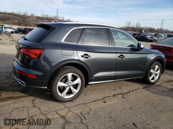 2018 Audi SQ5 Premium Plus with VIN WA1A4AFY8J2008343, listed as a Copart auction lot 79238053 with 77,143 mi miles and . Bid and sale history available at DreamBid. Image 3.