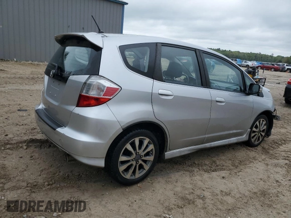 2013 Honda Fit Sport with VIN JHMGE8H56DC054579, listed as a Copart auction lot 50792035 with 411,654 mi miles and Salvage Title. Bid and sale history available at carsss.com. Image 3.