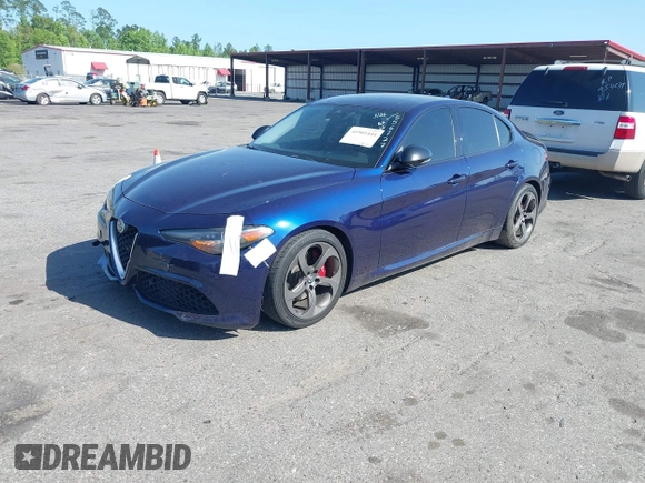 2017 Alfa Romeo Giulia Ti z VIN ZARFAECN3H7556727, wystawiony jako IAAI lot #41901444 z przebiegiem 96 678 mil mil oraz . Historia ofert i sprzedaży dostępna na DreamBid. Obrazek 2.