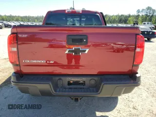 2020 Chevrolet Colorado 4WD ZR2 with VIN 1GCGTEENXL1201197, listed as a Copart auction lot 53338745 with Not provided miles and Salvage title. Bid and sale history available at DreamBid. Image 6.