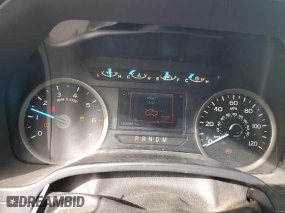 2020 Ford F-150 XL with VIN 1FTEW1CP8LKE86374, listed as a Copart auction lot 43607505 with 163,898 mi miles and Salvage Title. Bid and sale history available at carsss.com. Image 9.