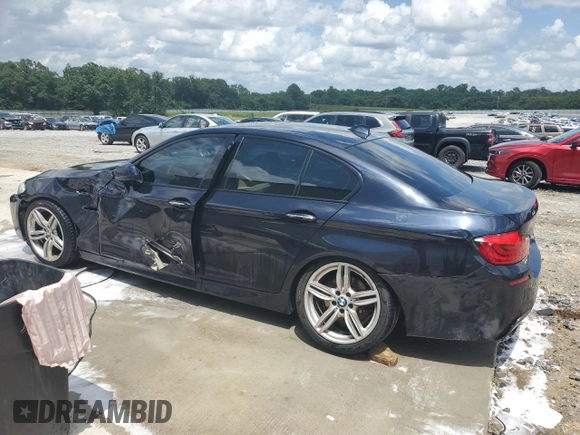 2013 BMW 5 Series 535i with VIN WBAFR7C50DC828552, listed as a Copart auction lot 60445315 with 174,832 mi miles and Salvage title. Bid and sale history available at DreamBid. Image 2.