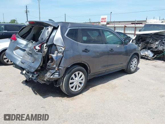 2017 Nissan Rogue SV with VIN 5N1AT2MN2HC730219, listed as a IAAI auction lot 42227960 with 49,740 mi miles and . Bid and sale history available at DreamBid. Image 4.