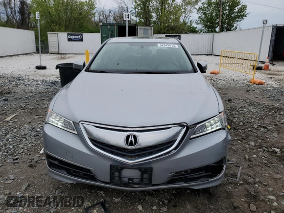 2017 Acura TLX with VIN 19UUB1F38HA008423, listed as a Copart auction lot 52849515 with 136,263 mi miles and Salvage title. Bid and sale history available at DreamBid. Image 5.