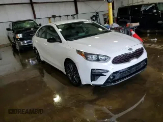 2021 Kia Forte GT-Line with VIN 3KPF34AD9ME414711, listed as a Copart auction lot 57245545 with 62,200 mi miles and Salvage title. Bid and sale history available at DreamBid. Image 13.