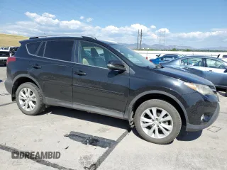 2013 Toyota RAV4 Limited with VIN 2T3DFREV7DW035225, listed as a Copart auction lot 64301265 with 136,071 mi miles and Salvage title. Bid and sale history available at DreamBid. Image 4.