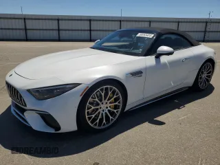2022 Mercedes-Benz SL 63 AMG z VIN W1KVK8BB9NF009660, wystawiony jako Copart lot #59253424 z przebiegiem 16 594 mil mil oraz Szkoda całkowita • Salvage title. Historia ofert i sprzedaży dostępna na DreamBid. Obrazek 1.