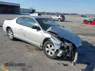 2006 Chevrolet Monte Carlo LT 3.5L with VIN 2G1WM15K469293570, listed as a IAAI auction lot 41689800 with 150,334 mi miles. Bid and sale history available at carsss.com. Image 1.