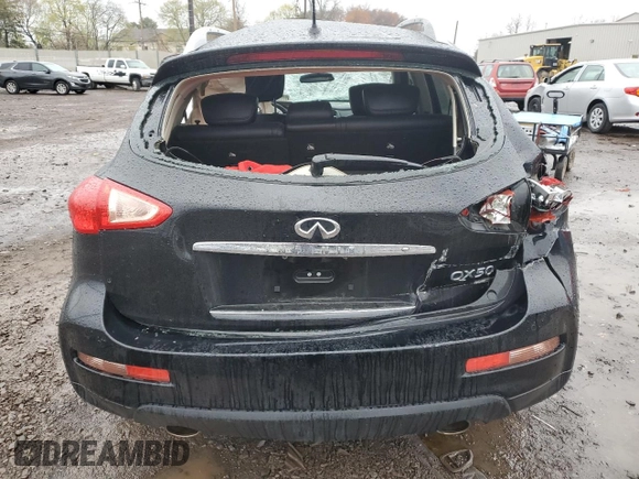 2017 Infiniti QX50 with VIN JN1BJ0RR0HM400462, listed as a Copart auction lot 52635015 with Not provided miles and Salvage title. Bid and sale history available at DreamBid. Image 6.