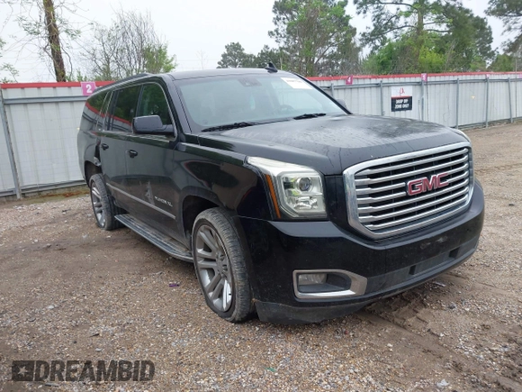 2017 GMC Yukon XL SLT with VIN 1GKS1GKC7HR340179, listed as a IAAI auction lot 41887780 with 195,978 mi miles. Bid and sale history available at carsss.com. Image 1.