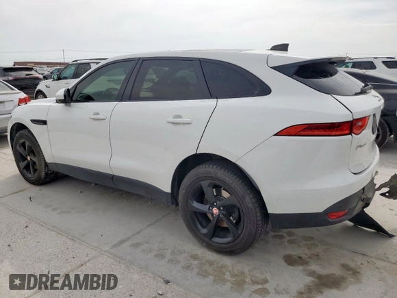 2020 Jaguar F-Pace 25t Premium with VIN SADCJ2FX1LA628811, listed as a Copart auction lot 52979165 with 60,831 mi miles and Salvage title. Bid and sale history available at DreamBid. Image 2.