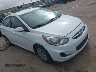 2013 Hyundai Accent GLS with VIN KMHCT4AE3DU325550, listed as a IAAI auction lot 41185651 with 128,791 mi miles and . Bid and sale history available at DreamBid. Image 1.