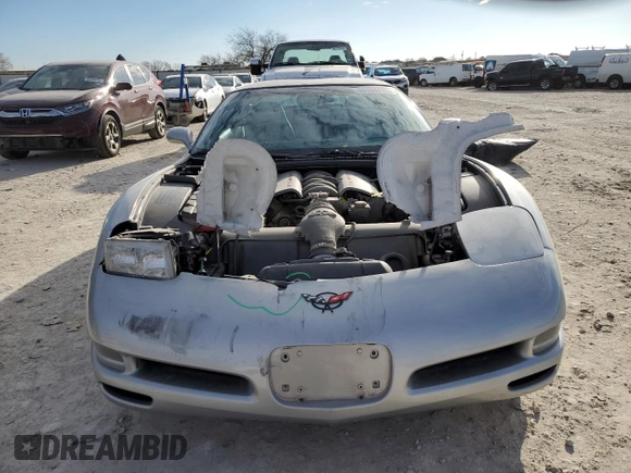 2004 Chevrolet Corvette with VIN 1G1YY22G545120797, listed as a Copart auction lot 46134715 with 97,786 mi miles and Salvage Title. Bid and sale history available at carsss.com. Image 5.