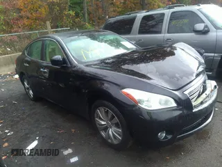 2012 Infiniti M with VIN JN1BY1AR6CM391353, listed as a IAAI auction lot 34866375 with 168,074 mi miles and . Bid and sale history available at DreamBid. Image 1.