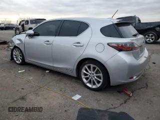 2012 Lexus CT 200h with VIN JTHKD5BH4C2071416, listed as a Copart auction lot 48600144 with 167,656 mi miles and Salvage Title. Bid and sale history available at carsss.com. Image 2.