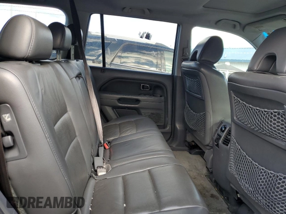 2007 Honda Pilot EX-L with VIN 2HKYF18507H528092, listed as a Copart auction lot 61456745 with 251,496 mi miles and Salvage title. Bid and sale history available at DreamBid. Image 11.