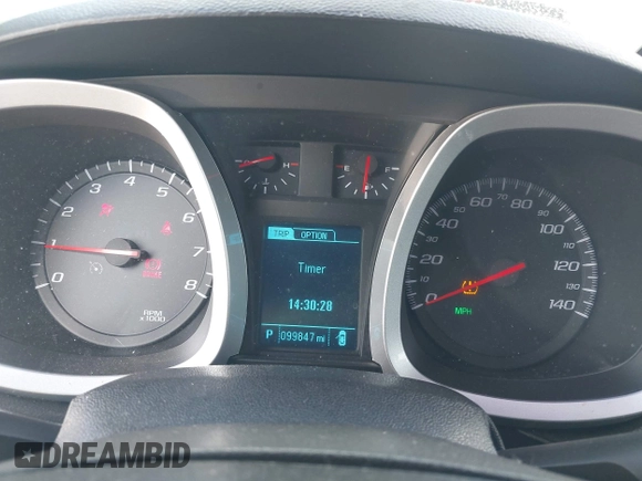 2015 Chevrolet Equinox LS with VIN 2GNALAEKXF1164985, listed as a IAAI auction lot 42134571 with 99,847 mi miles and . Bid and sale history available at DreamBid. Image 7.