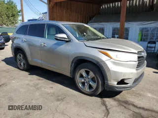 2015 Toyota Highlander Limited with VIN 5TDDKRFH4FS212497, listed as a Copart auction lot 63467635 with 492,359 mi miles and Salvage title. Bid and sale history available at DreamBid. Image 4.