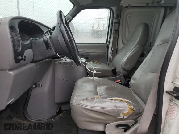 2001 Ford Econoline Cargo with VIN 1FTRE142X1HB27593, listed as a Copart auction lot 83827154 with 190,761 mi miles and Salvage Title. Bid and sale history available at DreamBid. Image 7.