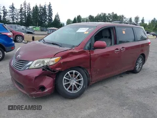 2011 Toyota Sienna XLE AAS with VIN 5TDYK3DC0BS093590, listed as a IAAI auction lot 42714201 with 155,699 mi miles and . Bid and sale history available at DreamBid. Image 22.