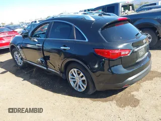 2010 Infiniti FX35 with VIN JN8AS1MU1AM800886, listed as a IAAI auction lot 41511299 with 151,381 mi miles. Bid and sale history available at carsss.com. Image 3.